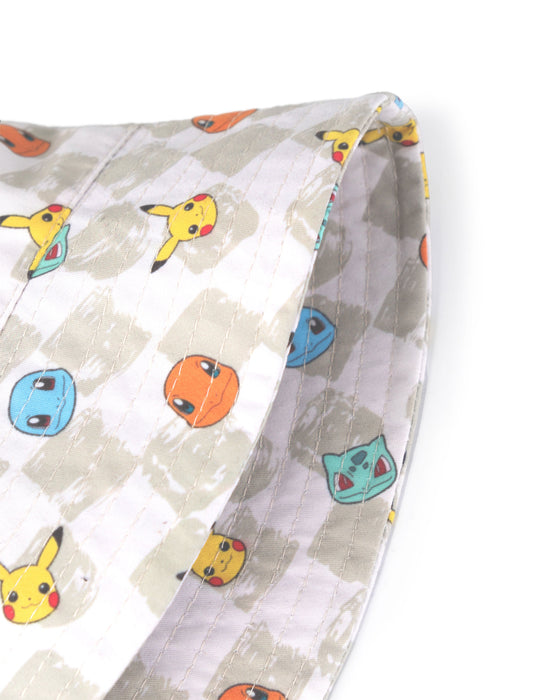 Pokemon Multi Character Unisex Kids Multicoloured Bucket Hat