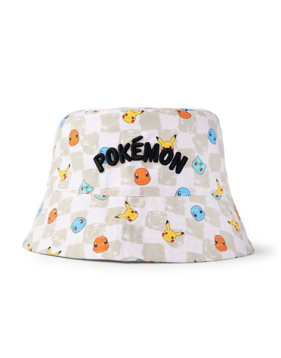 Pokemon Multi Character Unisex Kids Multicoloured Bucket Hat