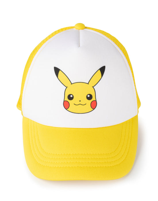 Pokemon Pikachu Unisex Kids Yellow Adjustable Curved Peak Cap