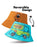 Scooby Doo Reversible Unisex Kids Multicoloured Bucket Hat