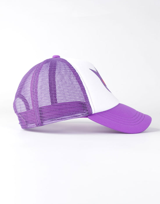 Pokemon Gengar Unisex Kids Purple Adjustable Curved Peak Cap