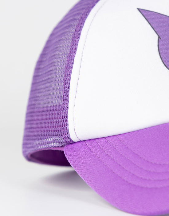 Pokemon Gengar Unisex Kids Purple Adjustable Curved Peak Cap