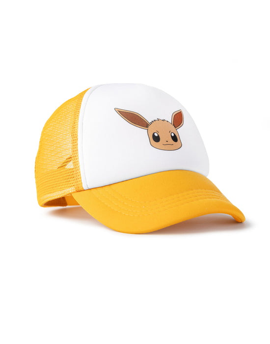 Pokemon Eevee Girls Brown Adjustable Curved Peak Cap