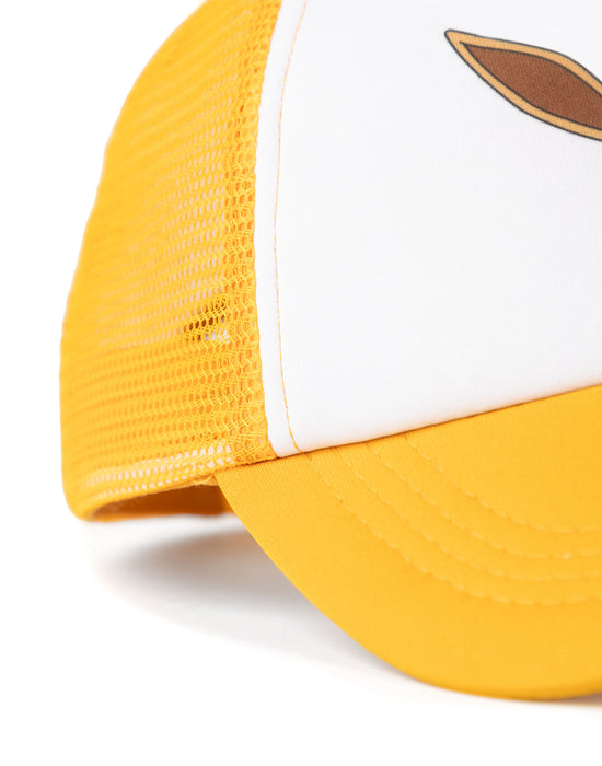 Pokemon Eevee Girls Brown Adjustable Curved Peak Cap