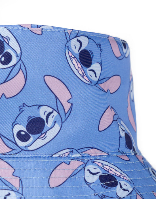 Disney Lilo and Stitch Reversible Girls Multicoloured Bucket Hat