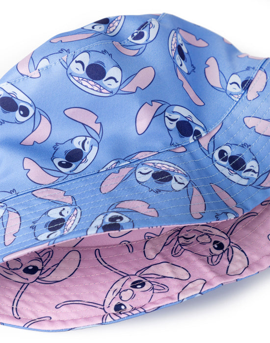 Disney Lilo and Stitch Reversible Girls Multicoloured Bucket Hat