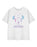 Disney Minnie Gradient Girls White Short Sleeved T-Shirt