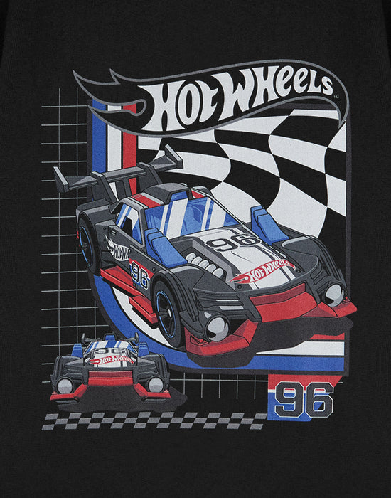 Hot Wheels 96 Boys Black Sweatshirt