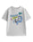 Monster High Frankie Stein Girls Grey Short Sleeved T-Shirt