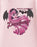 Monster High Draculaura Girls Pink Short Sleeved T-Shirt