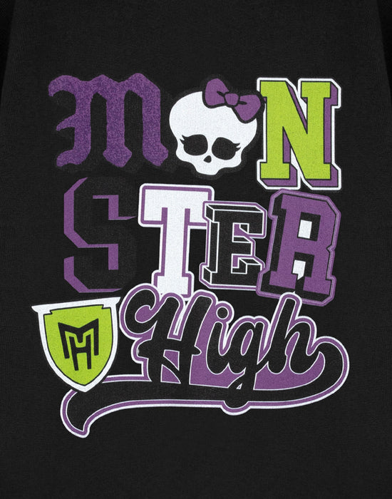 Monster High High School Girls Black Sweatshirt