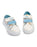 Bluey Multi Character Unisex Kids White Velcro Trainers