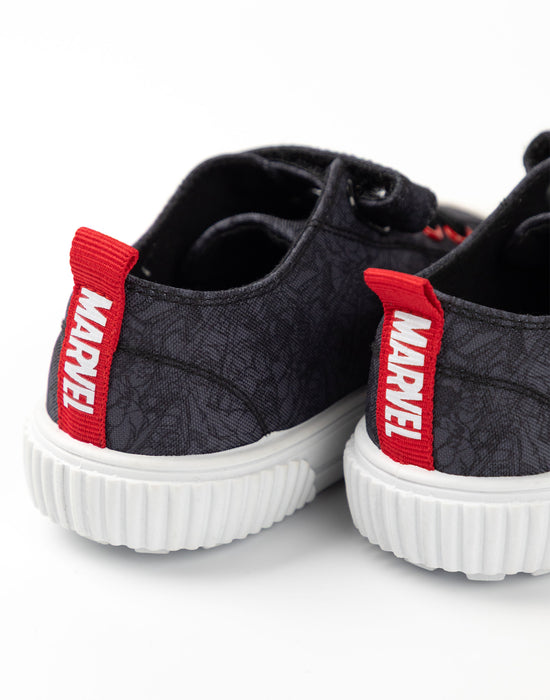 Marvel Spiderman Boys Blue Velcro Trainers