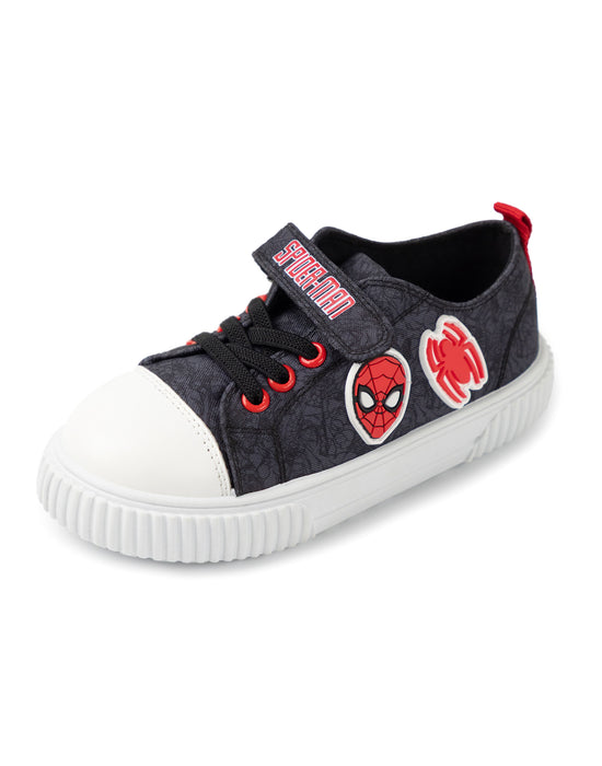 Marvel Spiderman Boys Blue Velcro Trainers