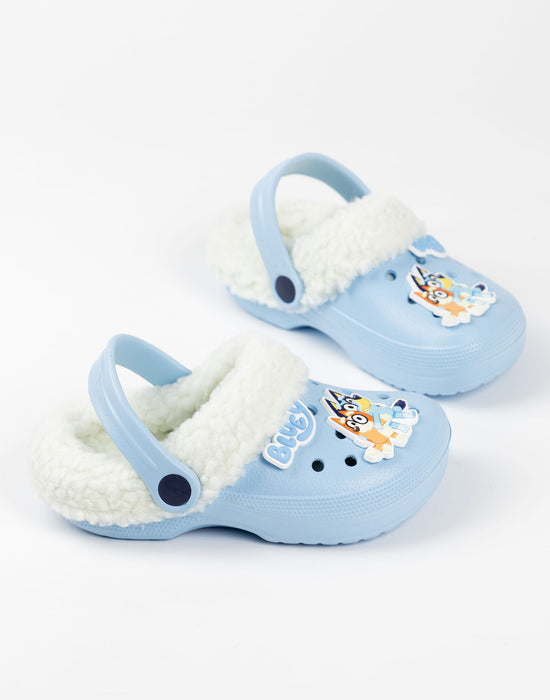 Bluey Multi Character Unisex Kids Blue Clogs