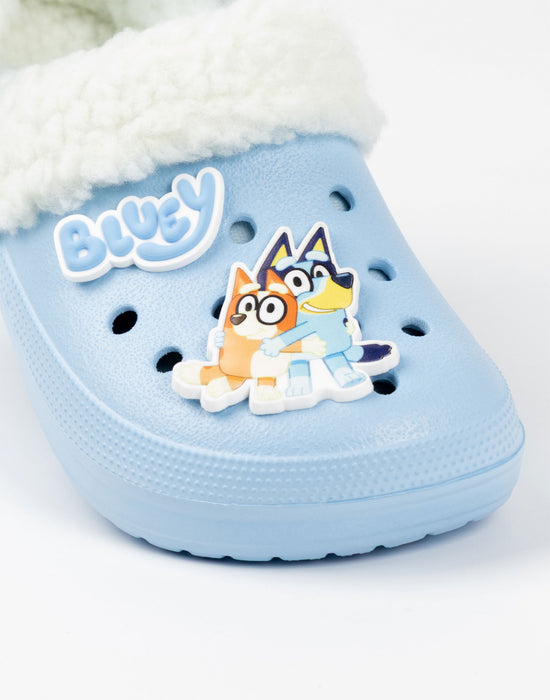 Bluey Multi Character Unisex Kids Blue Clogs