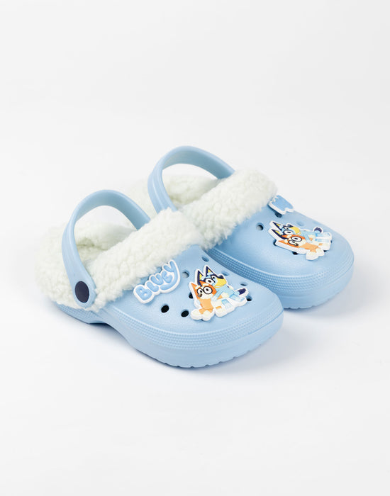 Bluey Multi Character Unisex Kids Blue Clogs