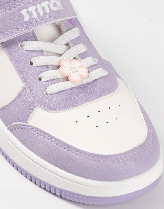 Disney Stitch & Angel Girls Multicoloured VelcroTrainers