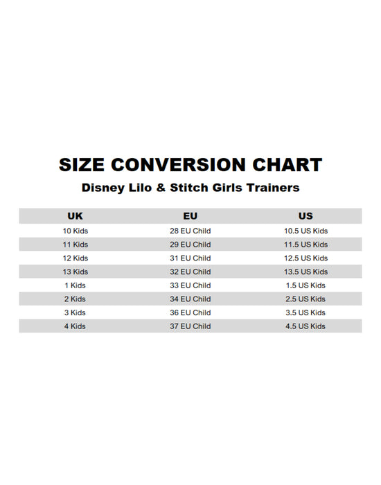 Disney Stitch & Angel Girls Multicoloured VelcroTrainers