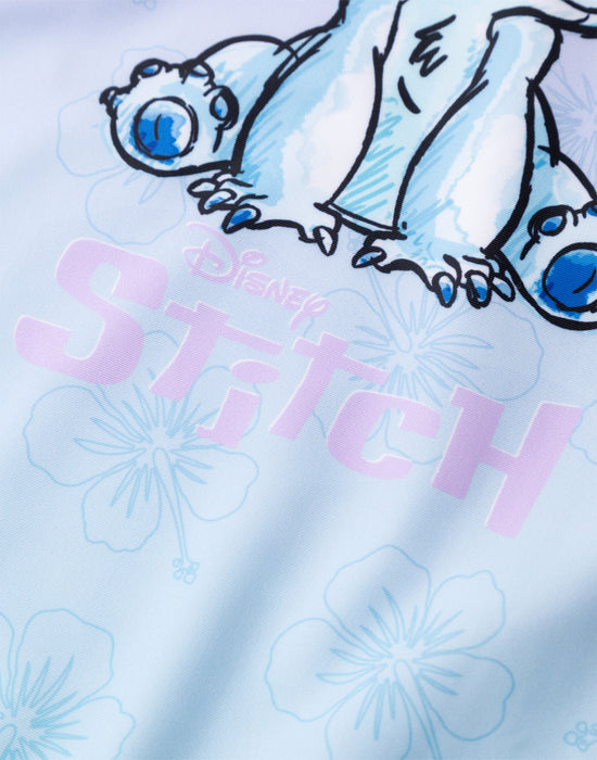Disney Lilo & Stitch Character Girls Multicoloured 1 Piece Swimming Costume