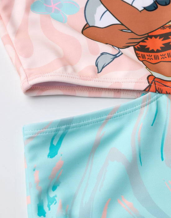 Disney Moana Best Friends Girls Multicoloured 1 Piece Swimming Costume