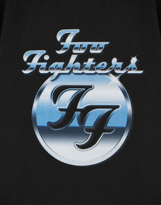 Foo Fighters Metal Shine Kids Unisex Kids Black Sweatshirt