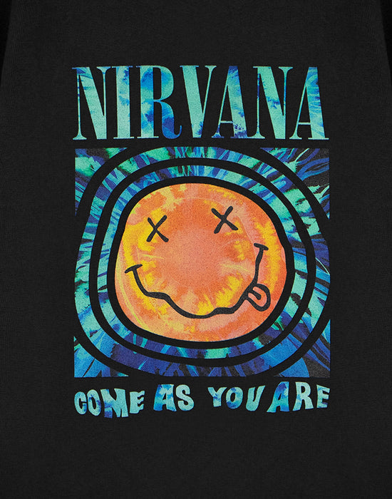 Nirvana Come As You Are Kids Unisex Kids Black Sweatshirt
