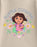 Dora The Explorer Always Exploring Girls Beige Short Sleeved T-Shirt