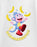 Dora The Explorer Bananarrific Girls White Short Sleeved T-Shirt