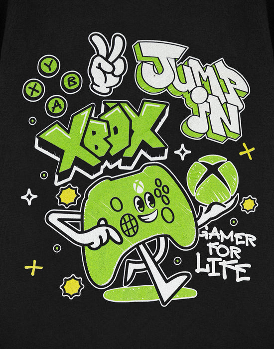 Xbox Jump In Boys Black Sweatshirt