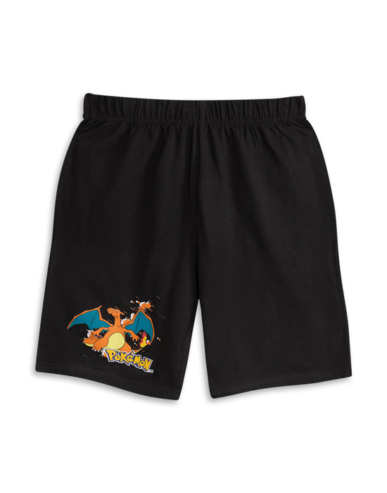 Pokemon Multi Character Boys Multicoloured Multi-Pack of 2 Short Sleeve Short Leg Pyjama Set