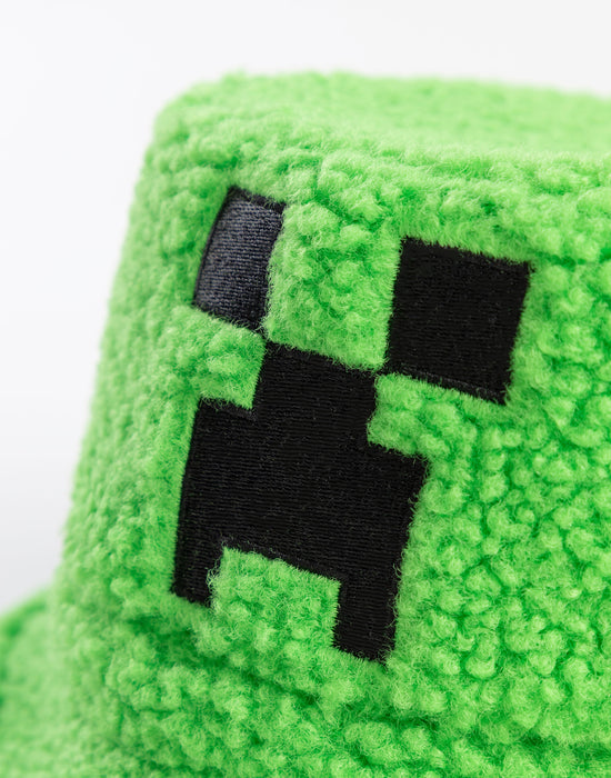 Minecraft Borg Character Boys Green Bucket Hat