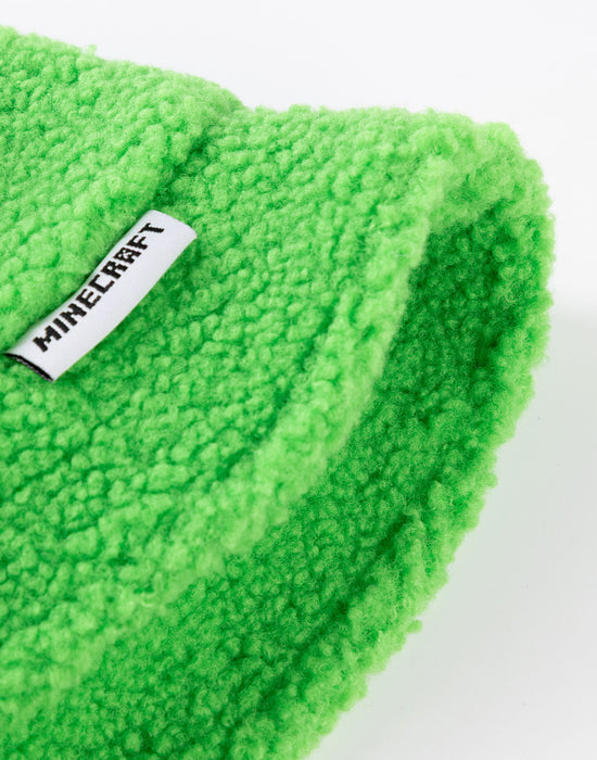 Minecraft Borg Character Boys Green Bucket Hat