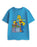 Sesame Street Group Unisex Kids Blue Short Sleeved T-Shirt