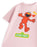 Sesame Street Elmo Hearts Girls Pink Short Sleeved T-Shirt