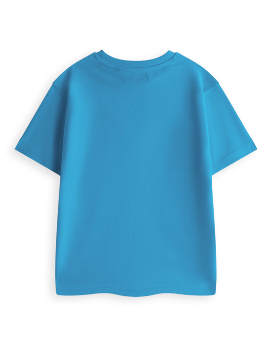 Sesame Street Cookie Monster Unisex Kids Blue Short Sleeved T-Shirt