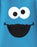 Sesame Street Cookie Monster Unisex Kids Blue Short Sleeved T-Shirt