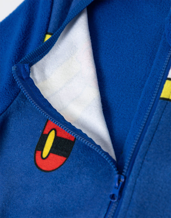 Fireman Sam Fire Suit Uniform Boys Blue Onesie