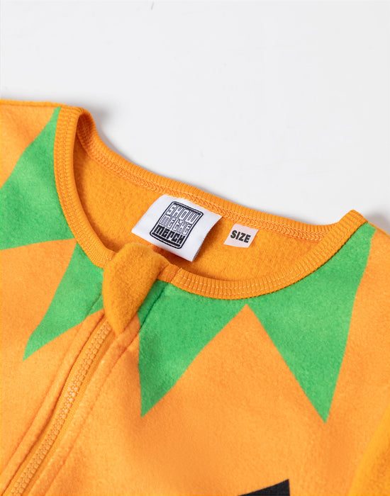 Show Me The Merch Pumpkin Unisex Kids Orange Onesie