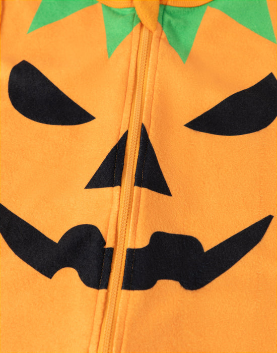 Show Me The Merch Pumpkin Unisex Kids Orange Onesie