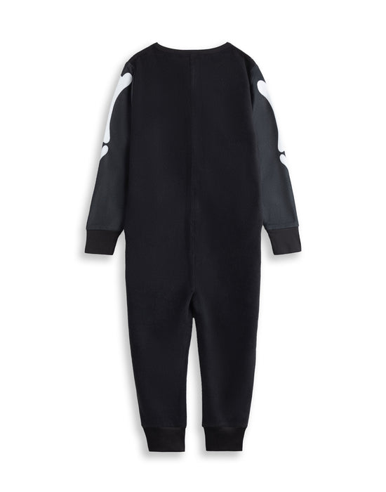 Show Me The Merch Skeleton Unisex Kids Black Onesie