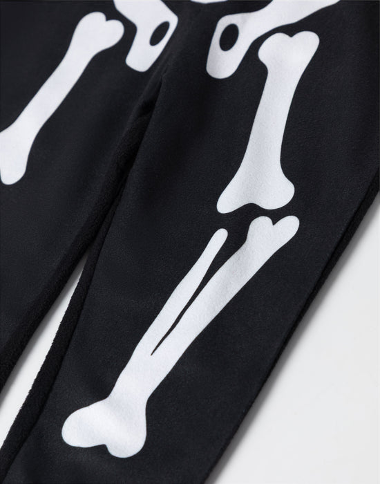 Show Me The Merch Skeleton Unisex Kids Black Onesie