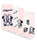 Disney Minnie Mouse Girls Pink Calf Socks Set of 5