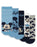 Disney Mickey Mouse Boys Blue Calf Socks Set of 5