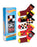Hot Wheels Checkerboard and Flames Boys Multicoloured Calf Socks Set of 5