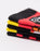 Hot Wheels Checkerboard and Flames Boys Multicoloured Calf Socks Set of 5