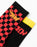 Hot Wheels Checkerboard and Flames Boys Multicoloured Calf Socks Set of 5