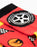 Hot Wheels Checkerboard and Flames Boys Multicoloured Calf Socks Set of 5