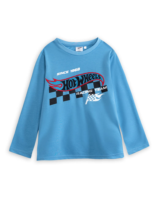 Hot Wheels Racing Team Boys Multicoloured Long Sleeve Long Leg Pyjama and Jumper 3 Piece Set