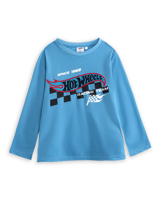 Hot Wheels Racing Team Boys Multicoloured Long Sleeve Long Leg Pyjama and Jumper 3 Piece Set
